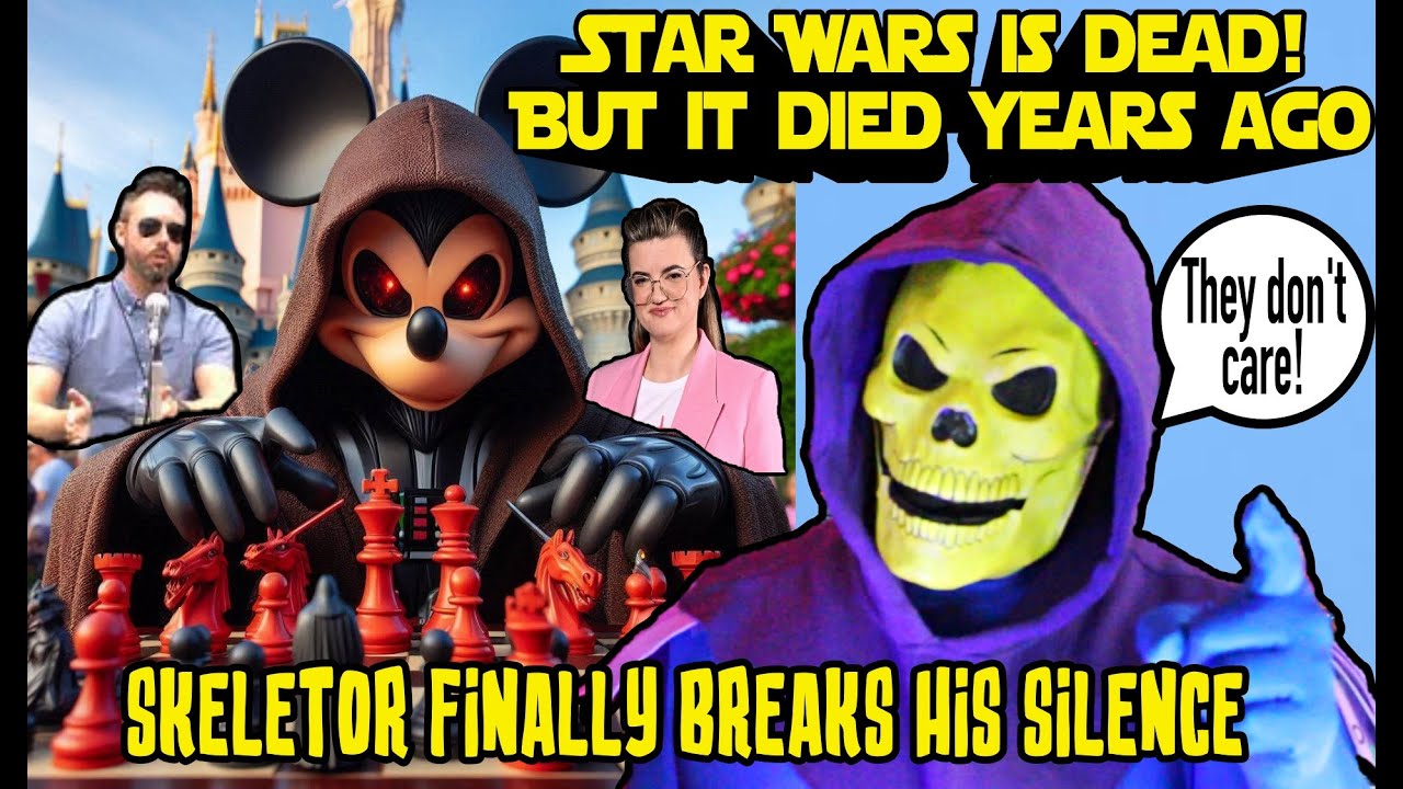 Star Wars is dead and Disney doesn't care!  || Skeletor Rant!