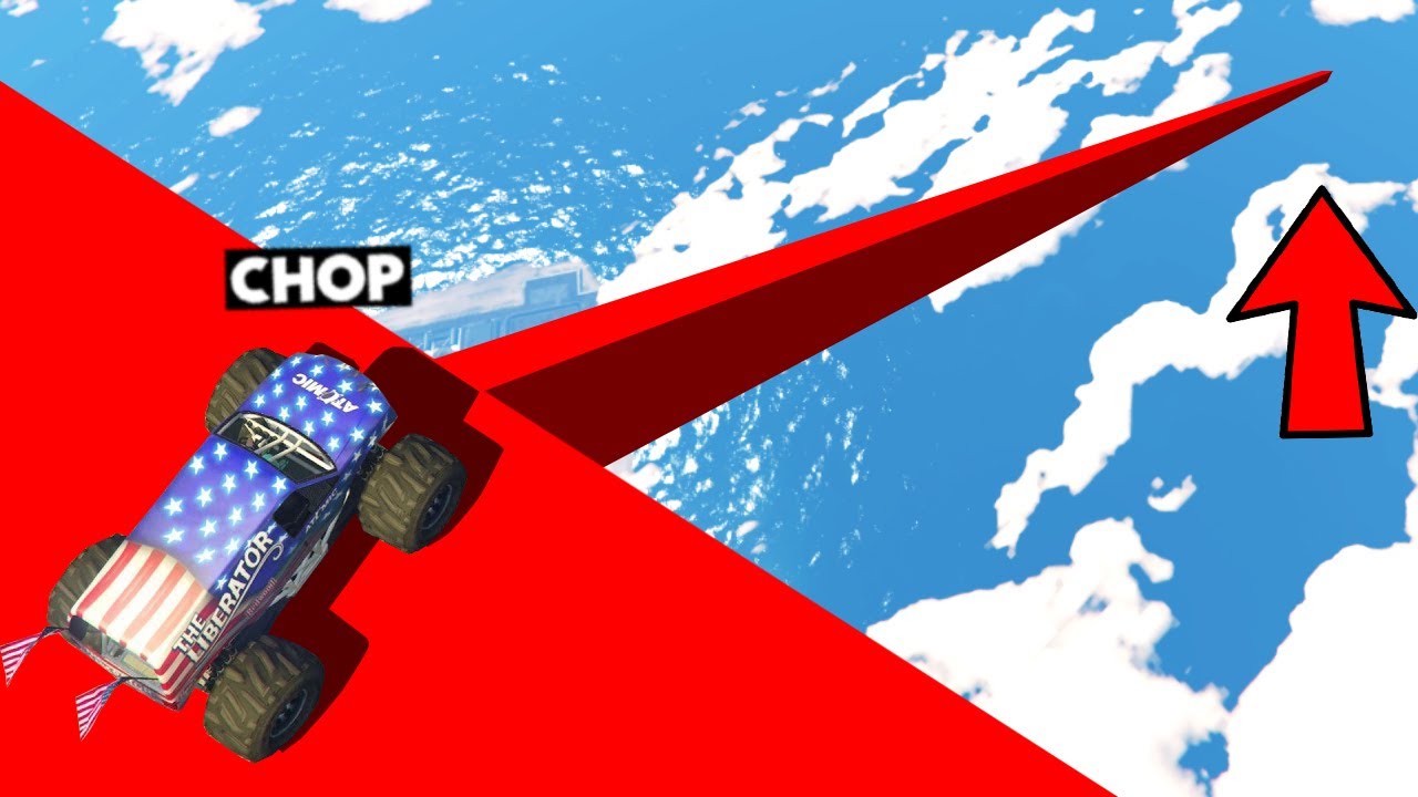LONGEST DON'T MOVE MEGA RAMP IN GTA 5