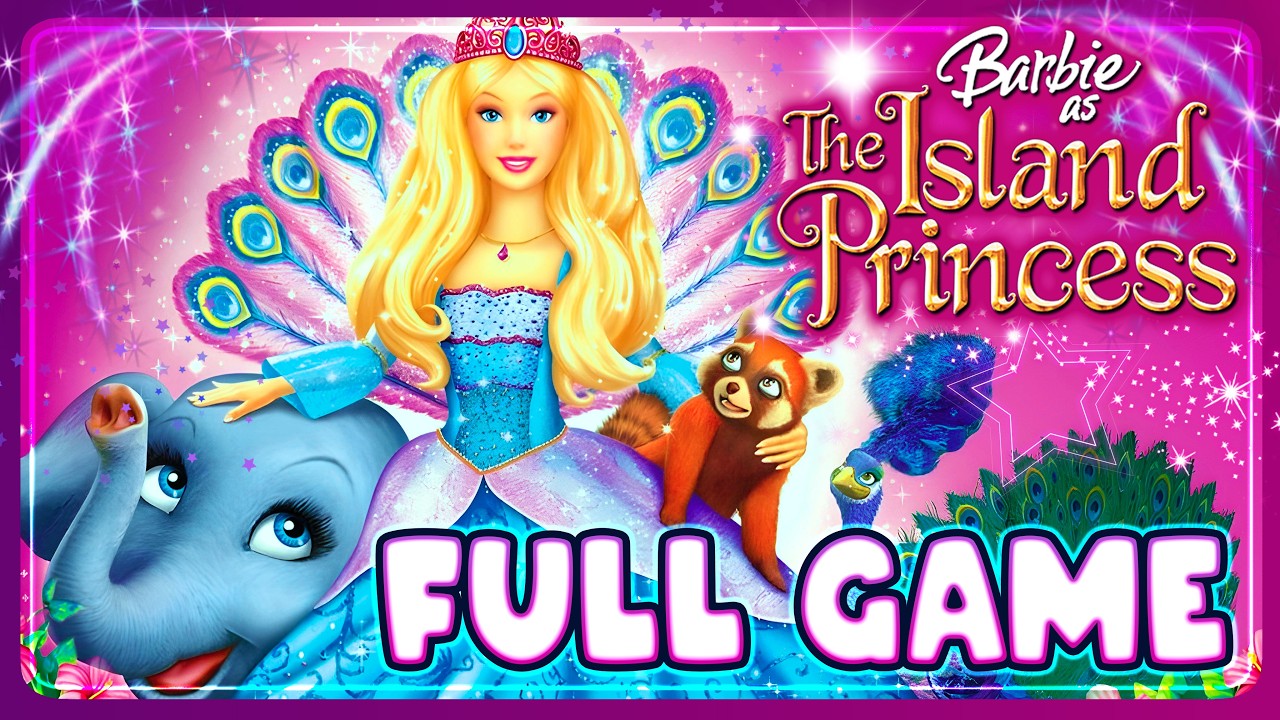 Barbie as The Island Princess FULL GAME Longplay (Wii, PS2) 4k