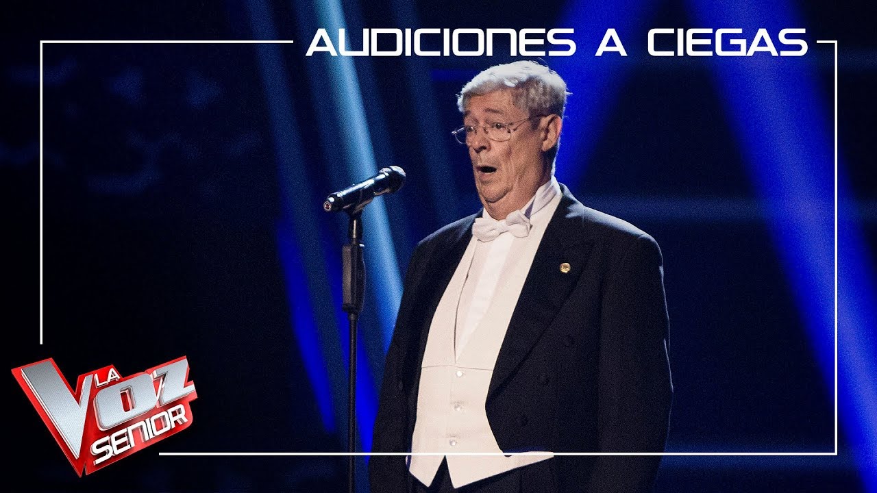 Javier Gallego canta 'Nessun Dorma' | Audiciones a ciegas | La Voz Senior Antena 3 2019