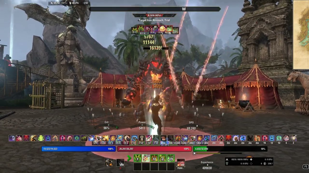 70K One Bar Dragon Knight Bow Build (The Bow Knight)