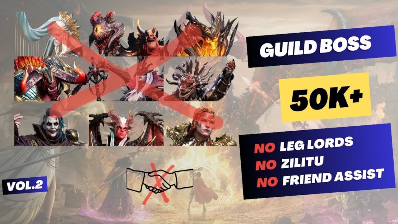 Guild Boss NM-4: 50k+ Blood  | no Leg Lords / Zilitu / Friend Assist | [WoR (Watcher of Realms)] | 🦊