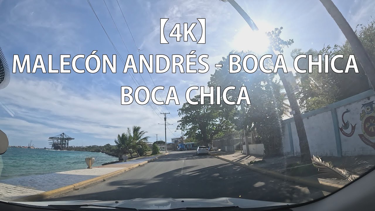 Recorrido Por El Malecón de Andrés - Boca Chica, Boca Chica, Santo Domingo, República Dominicana