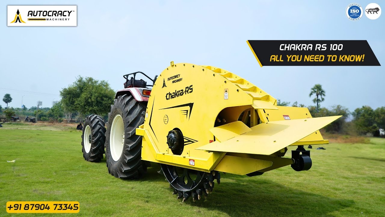 Chakra RS100 Wheel Trencher | Disc Trencher | Road Cutting Machine | Best Trenching Equipment