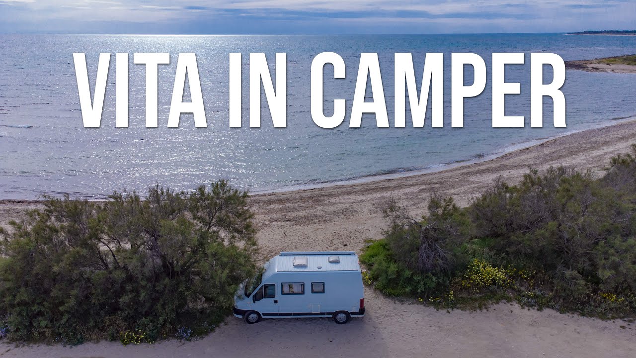 VITA IN CAMPER •VERO RELAX IN SPIAGGIA • ASMR