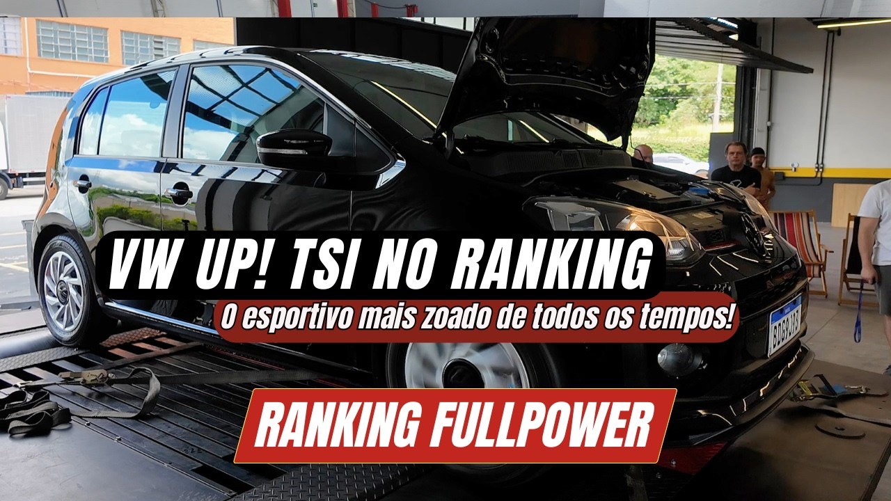 O bólido mais temido de todos: VW up! TSi STAGE no Ranking FULLPOWER