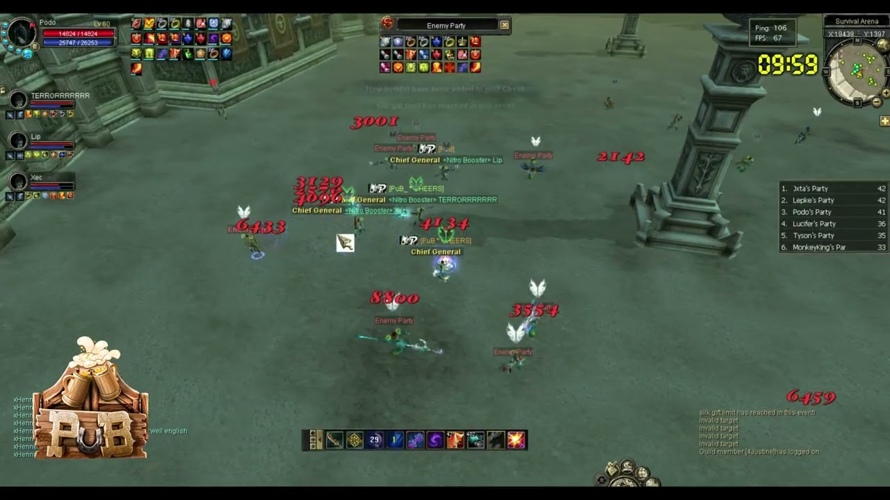 [SroTimes] Survival Arena Party #2 #AlwaysRank1#CHEERS (15 Dakika Sesli)