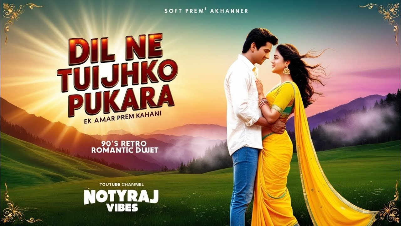 Dil Ne Tujhko Pukara ❤️ | 90’s Bollywood Romantic Song | Retro Love Duet | Love Song Hindi 