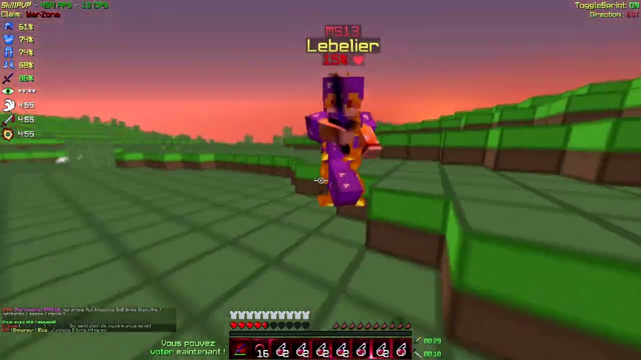 PVP SKILLPVP JE TUE 2 FULL SPACE RENFO ( concours : 50 pb )