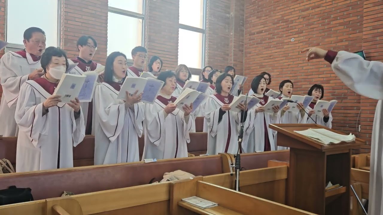 주께영광돌리세.2026. 1.25.해운대중일교회 11시예배.지휘자김정현 .