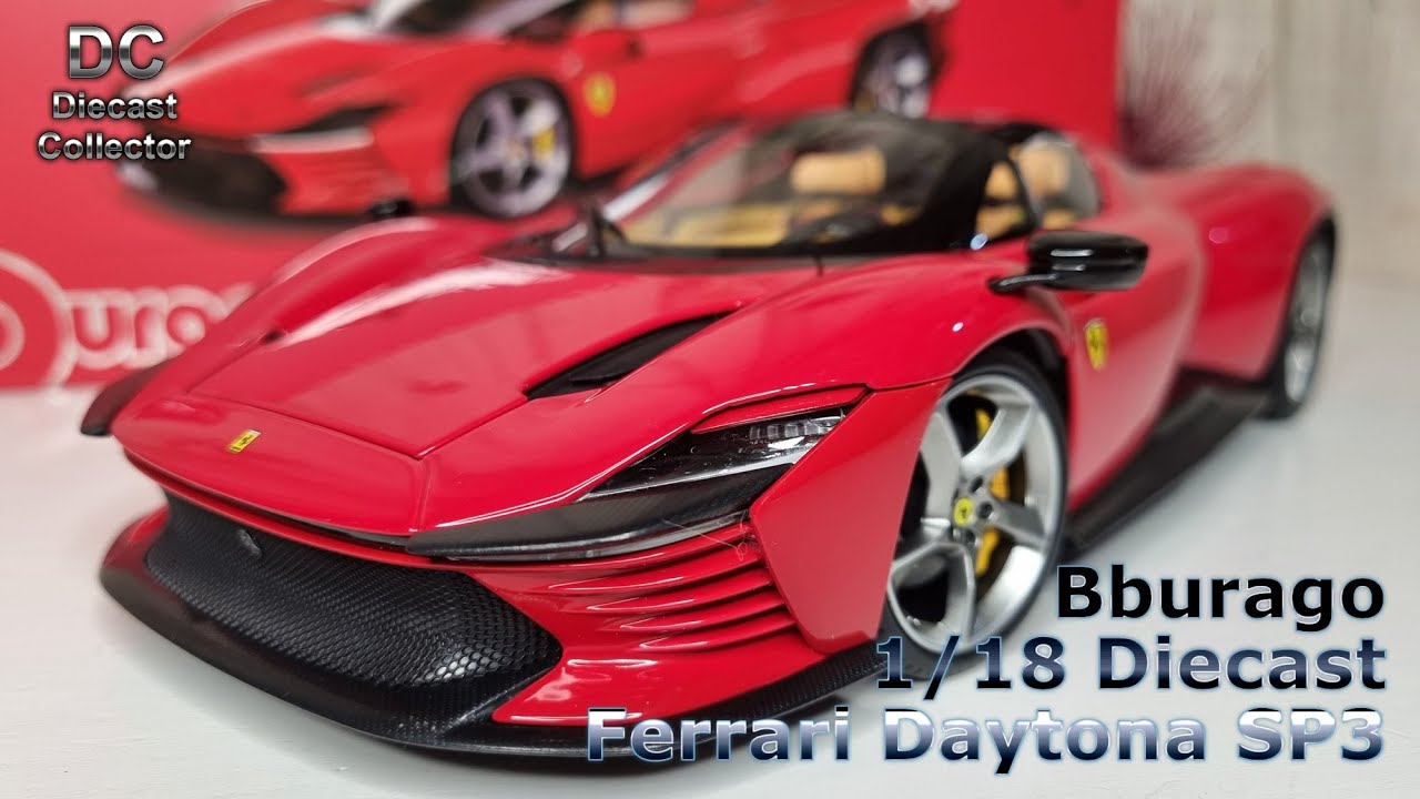 Bburago Signature - Ferrari SP3 Daytona  - 1/18 Diecast - In Depth Review