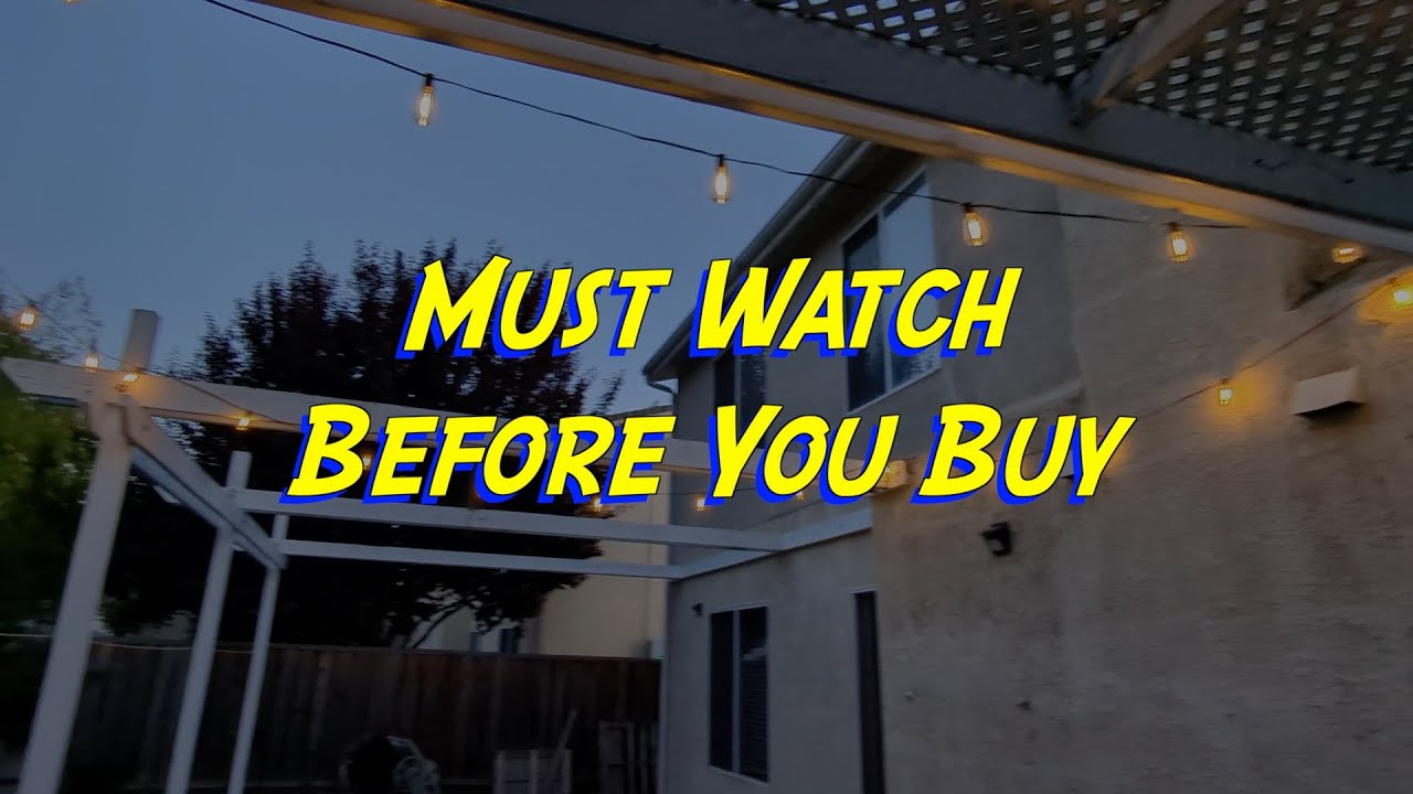 Unboxing & Installing the Best Outdoor String Lights: Waterproof Patio Lights for Your Backyard
