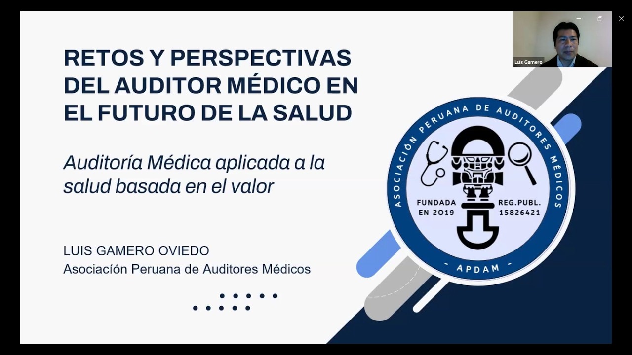 1° Actividad académica 2026 APDAM. Conferencia: Retos y perspectivas del Auditor Médico. 1° Expo.