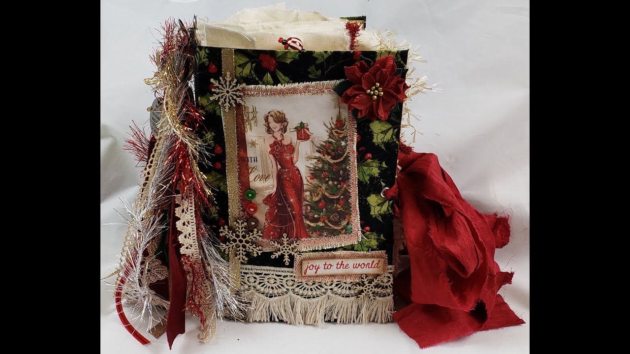 Christmas Junk Journal Video Series Video #1: Joy Junk Journal
