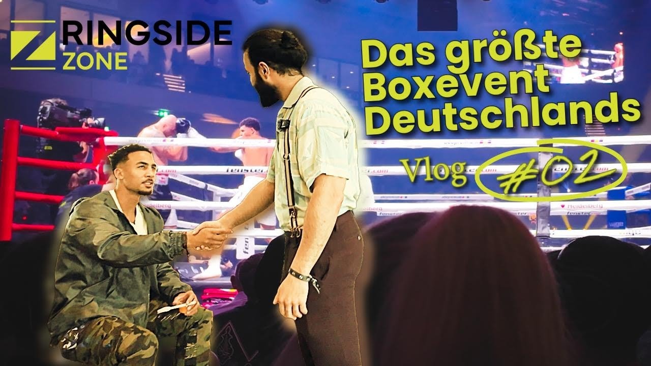 RINGSIDE ZONE 2025 Vlog – So heftig war das größte Box-Event Deutschlands!🥊
