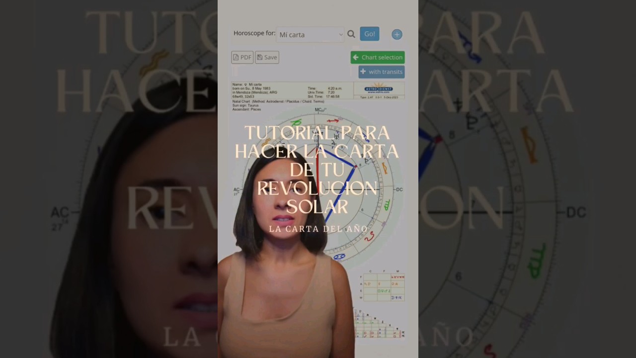 Tutorial para hacer tu carta de Revoluci&oacute;n Solar