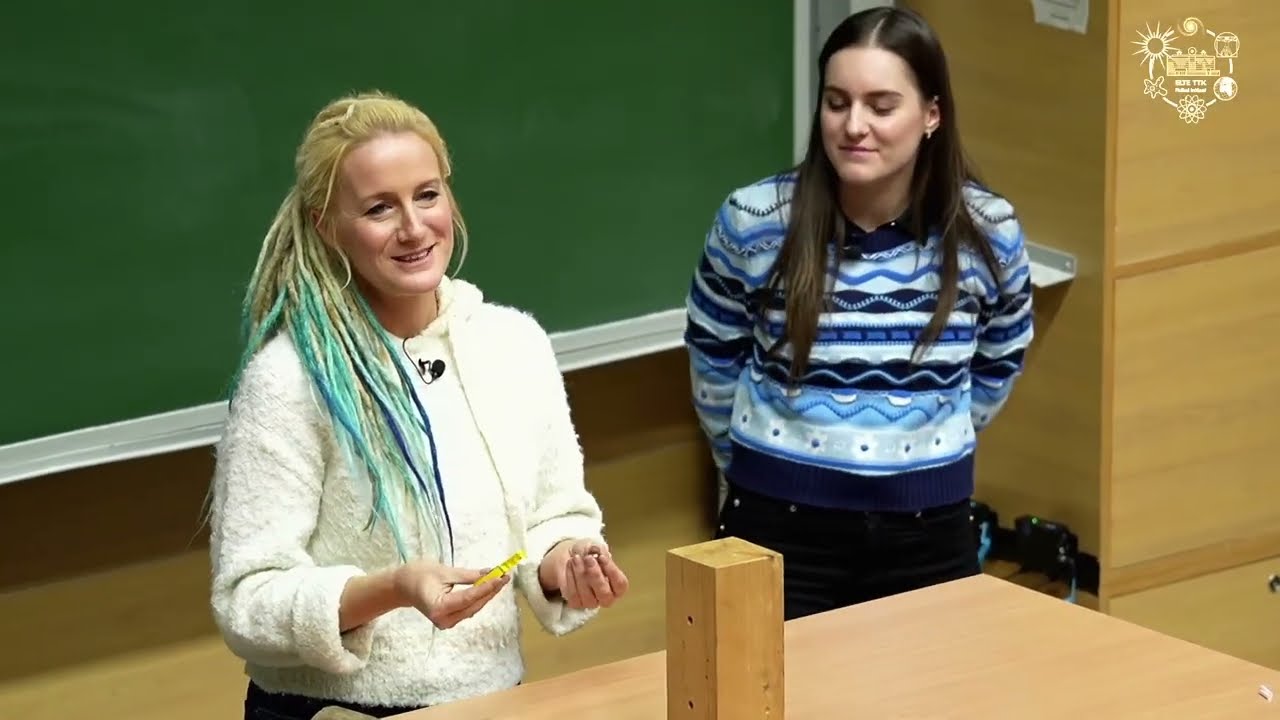 Kis-Tóth Ágnes és Papp Eszter: Kísérletek Öveges József emlékére (Atomcsill kísérletek, 2025.11.20.)
