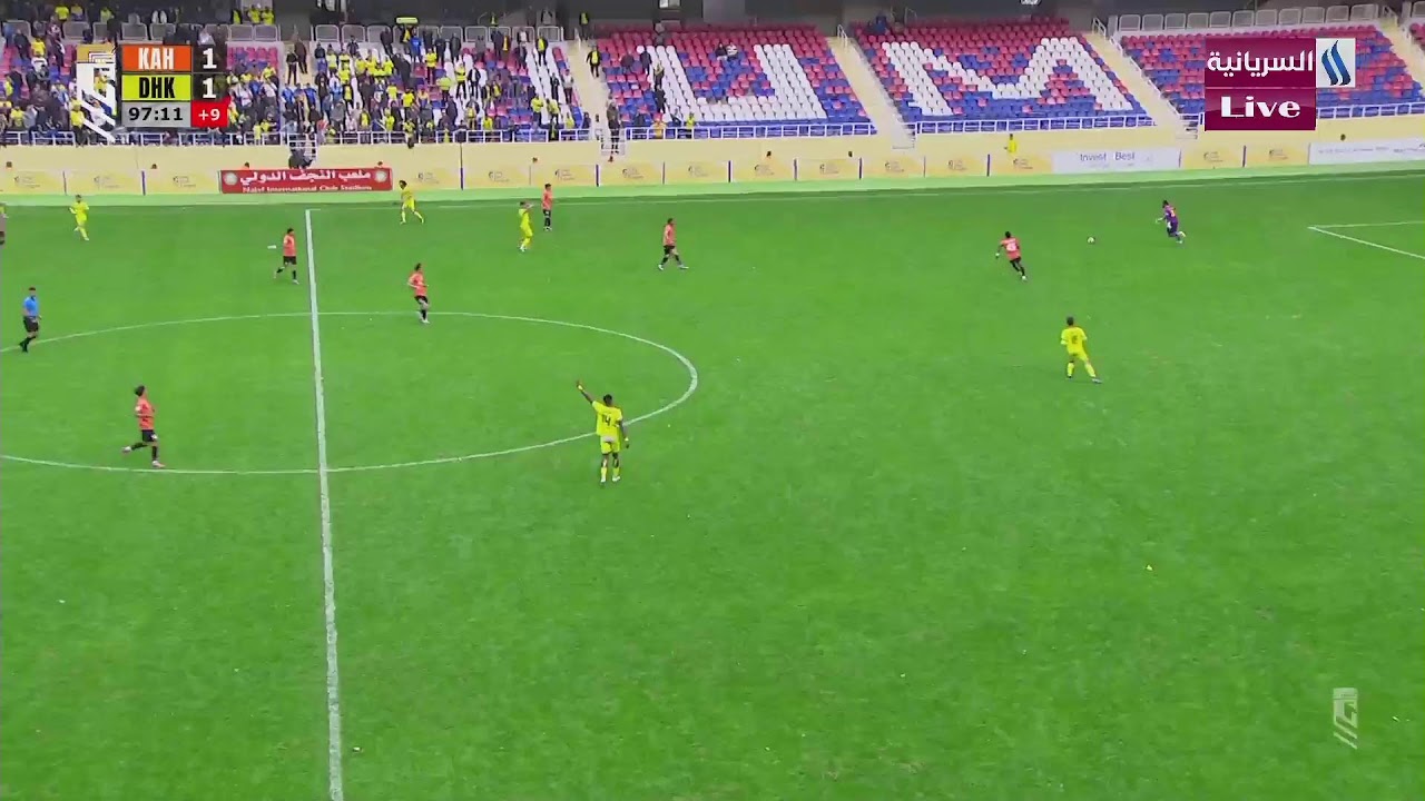 مباراة ( الكهرباء VS دهوك ).#دوري_نجوم_العراق/ الجولة 17/ على ملعب النجف