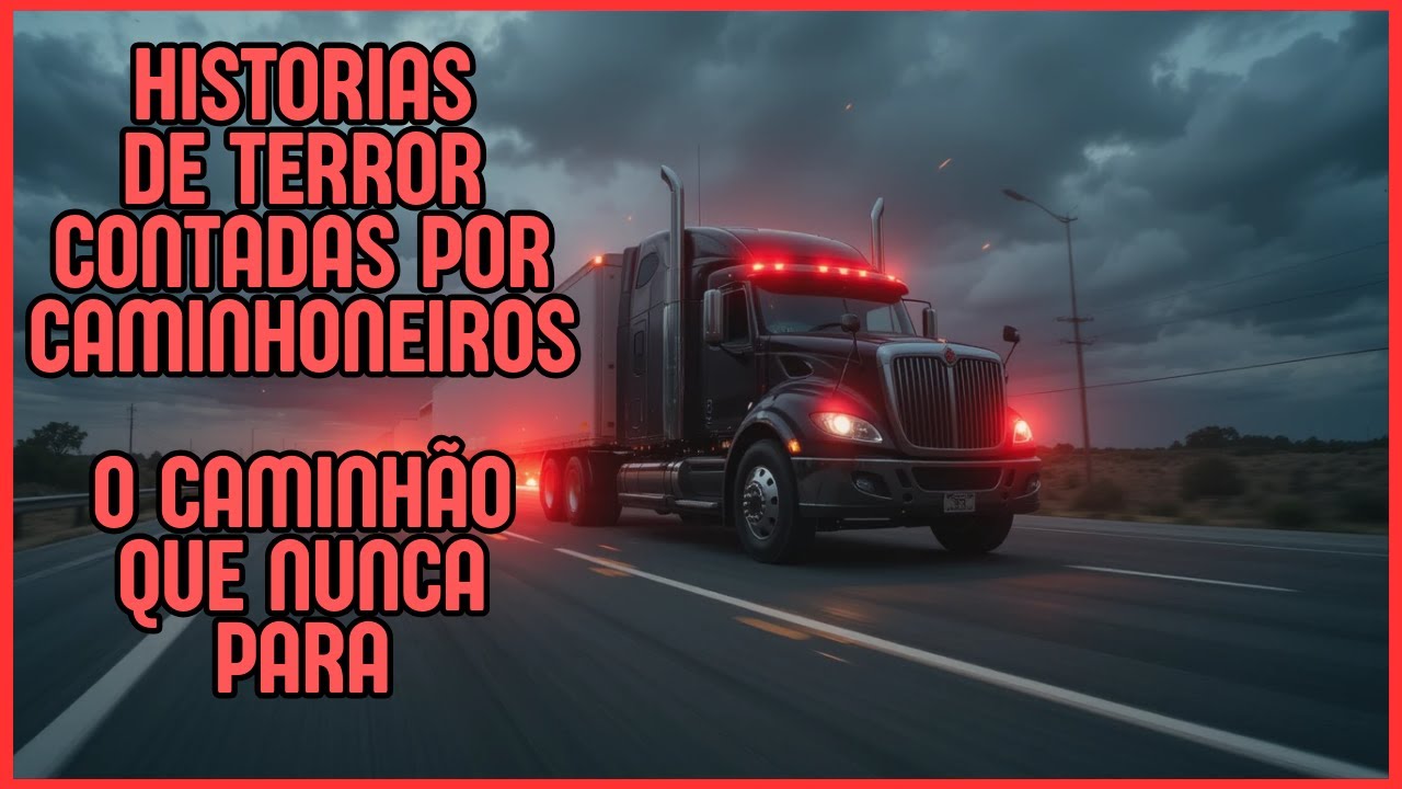 O CAMINHÃO QUE NUNCA PARA - HISTÓRIAS DE TERROR CONTADAS POR CAMINHONEIROS - ECOS DA ESCURIDAO