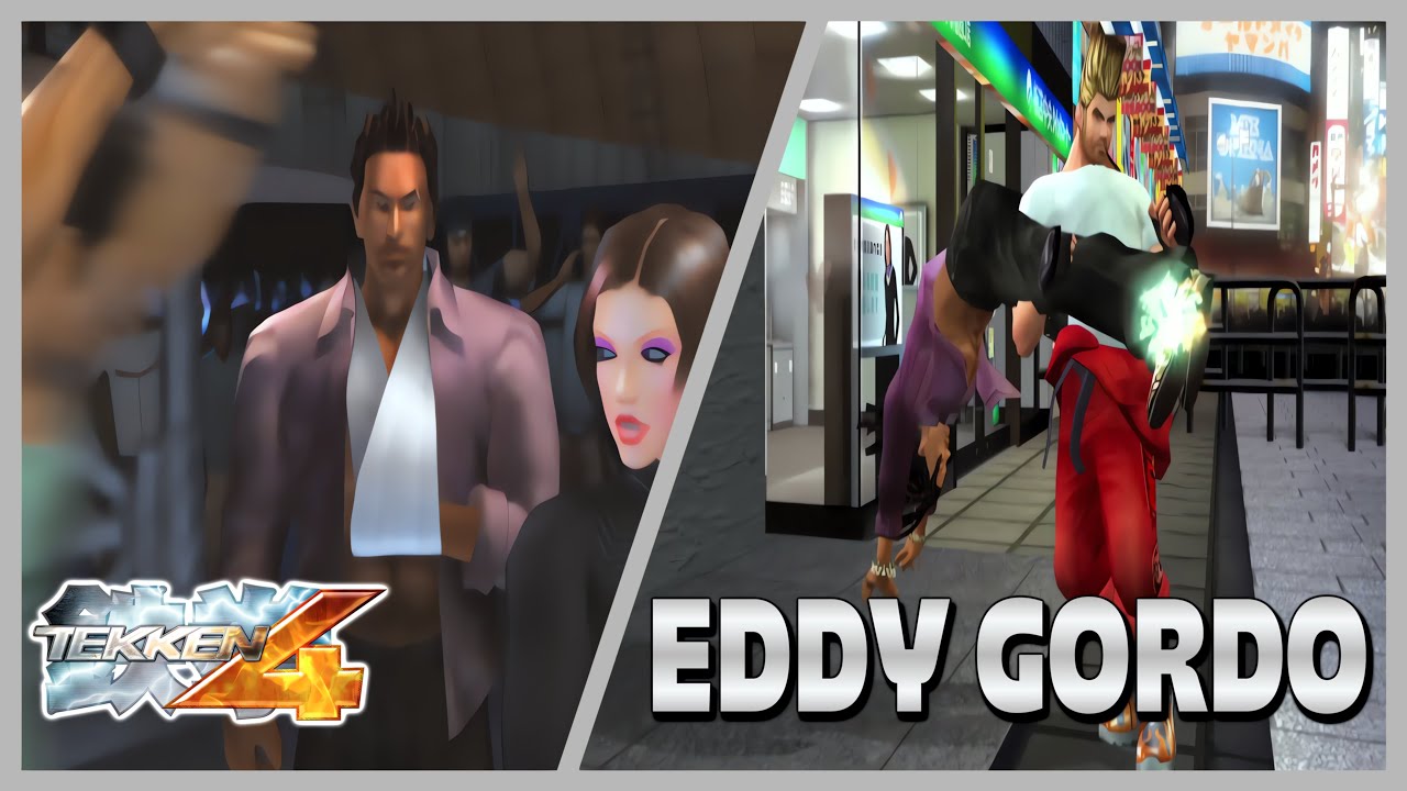 TEKKEN 4 [PS2] Story Mode – Eddy Gordo Gameplay [4K 60FPS]