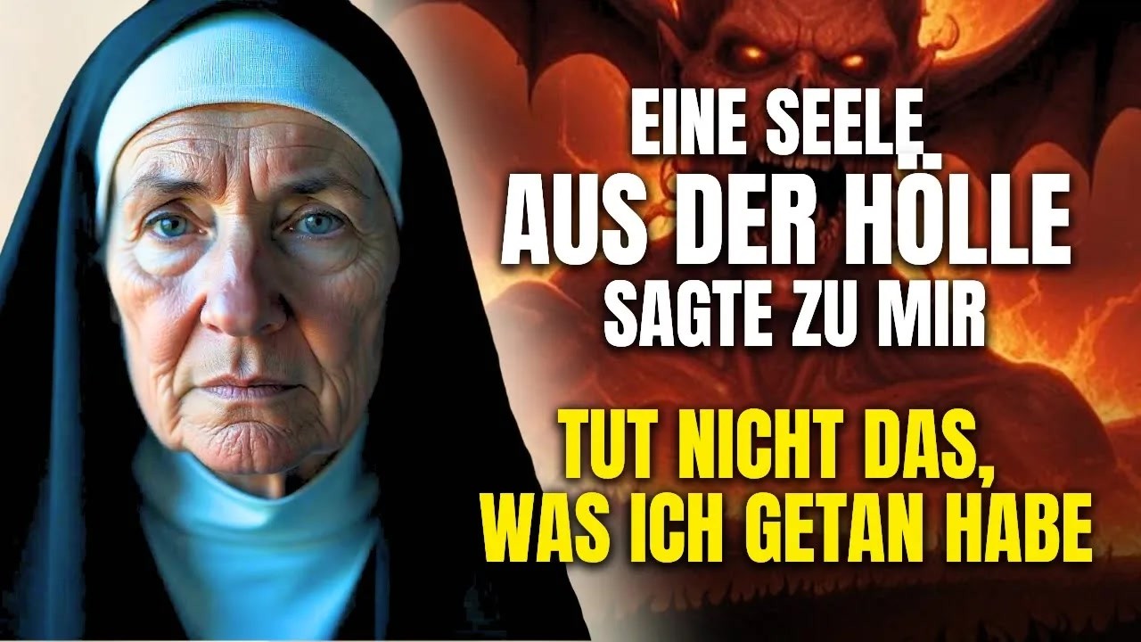 EINE SEELE AUS DER HÖLLE ERSCHEINT EINER NONNE UND WARNT DIE GANZE MENSCHHEIT