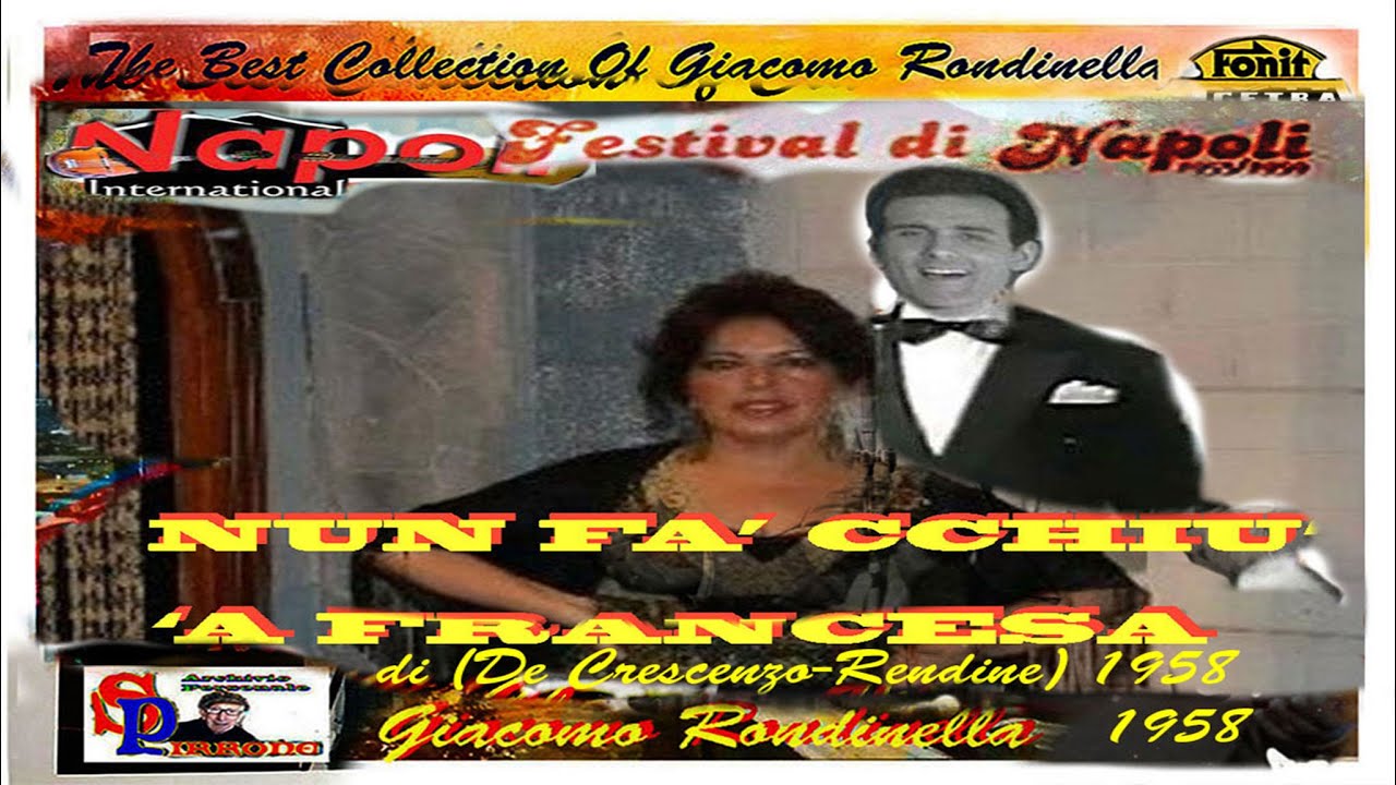 Giacomo Rondinella - NUN FA' CCHIU' 'A FRANCESA 1958