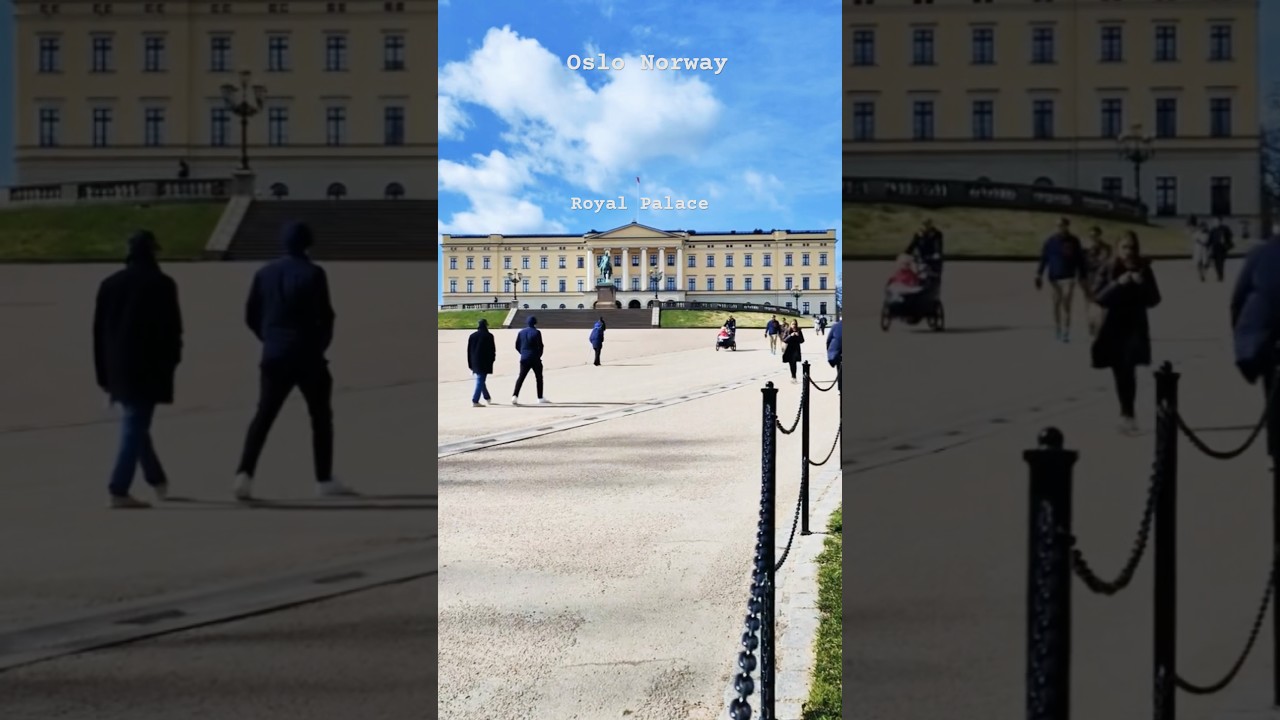 Explore OSLO's Royal Palace in 4K 2025 NOW!