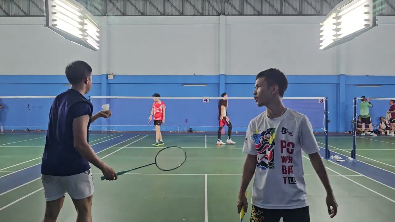 15 Mar 2026 2 เบล เต๋า vs เต้ย อาร์ม มือP-----(p ลบ5ตัว) Momo Cup 2026 set12   #BADMINTON