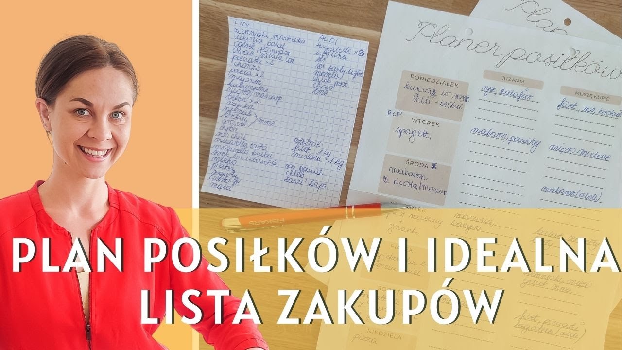 Jak przygotować plan posiłków na 2 tygodnie i idealną listę zakupów oszczędne zakupy i budżet domowy