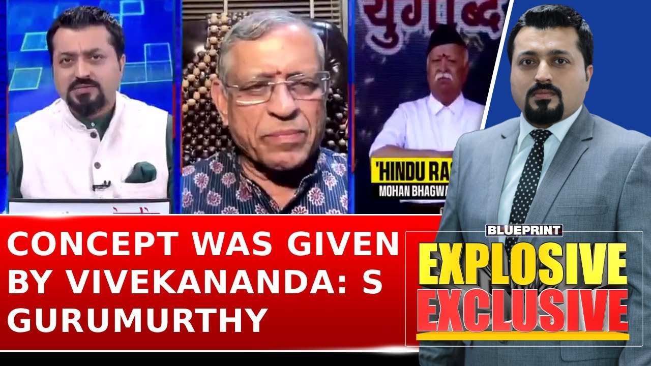 Hindu Rashtra Concept Was Given To RSS by Vivekananda: S Gurumurthy Defends Mohan Bhagwat