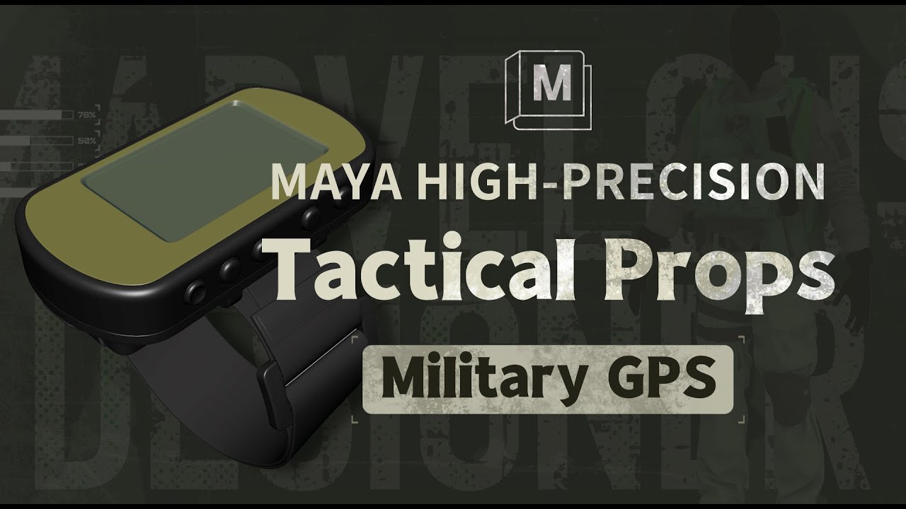 Maya: High-Precision Tactical Props - Military GPS