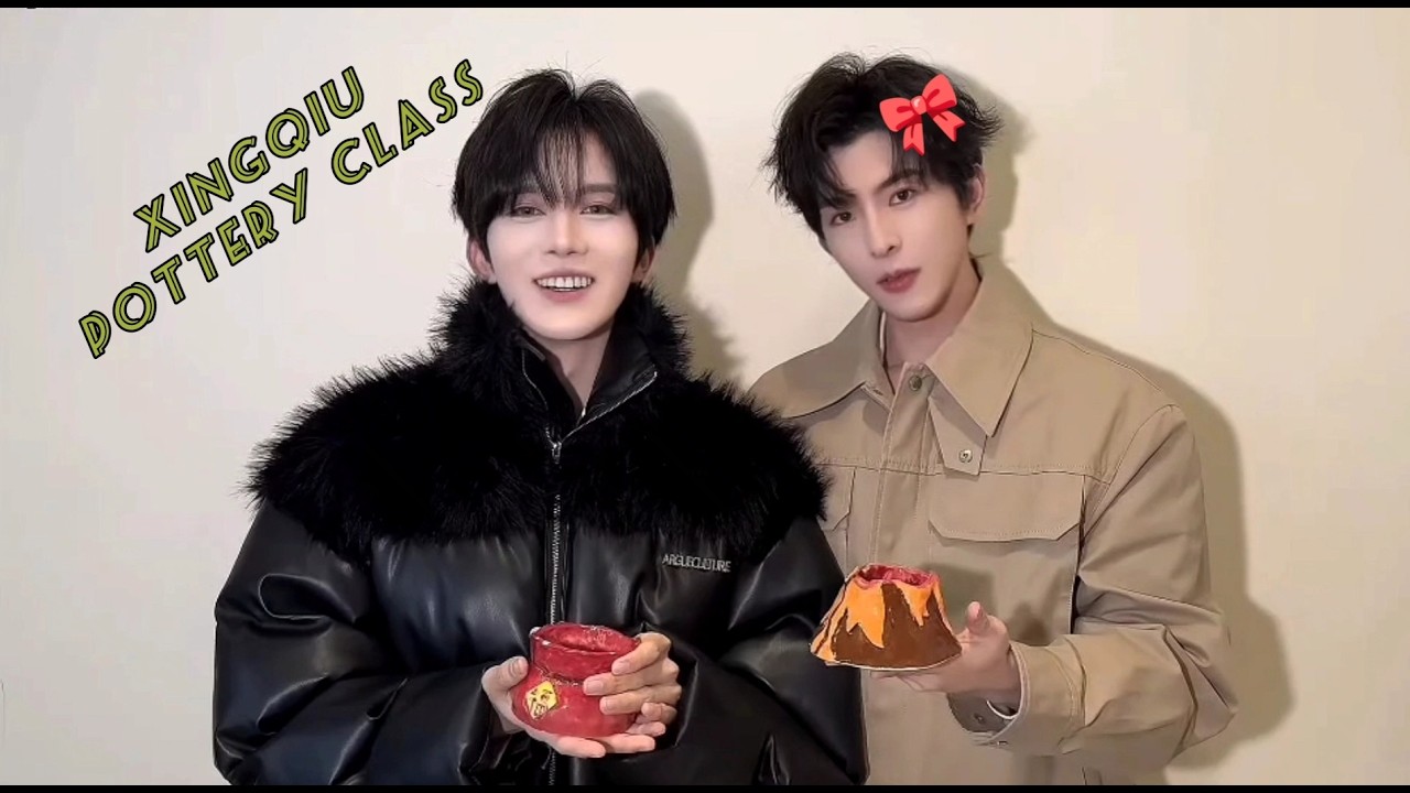 [Desire4] XingQiu’s Handmade Cup Vlog  ✨ Pottery Class #bl #abodesire 
