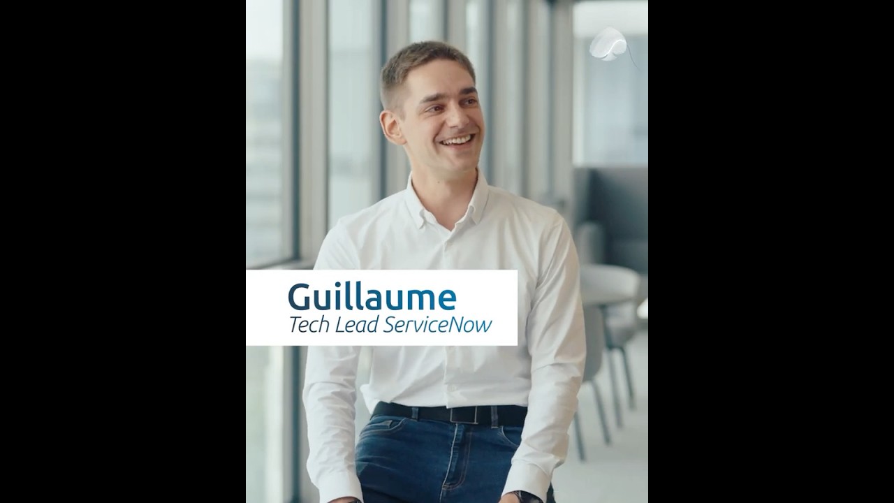 🎥 [𝗝𝗼𝗯𝗧𝗼𝘂𝗿] Guillaume, Tech Lead ServiceNow