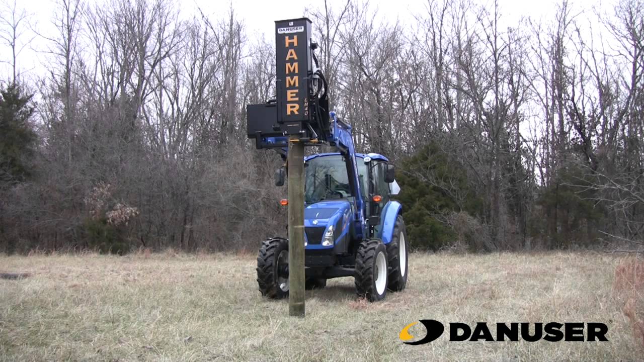 Danuser Hammer LM40 Driving 8inch Round Post