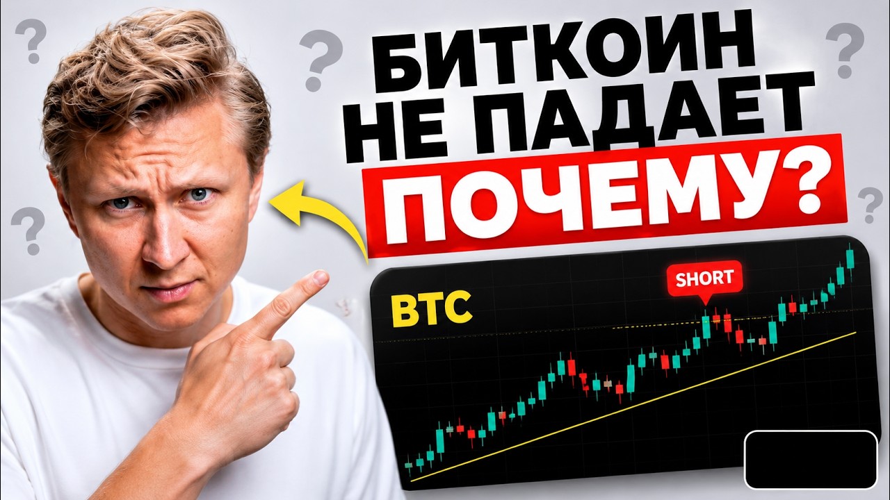🚨БИТКОИН И АЛЬТЫ БУДУТ ПАДАТЬ?
