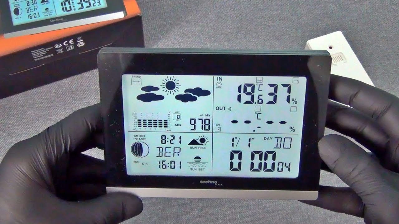 Technoline WS 6762 - Stacja pogodowa - Unboxing i test działania