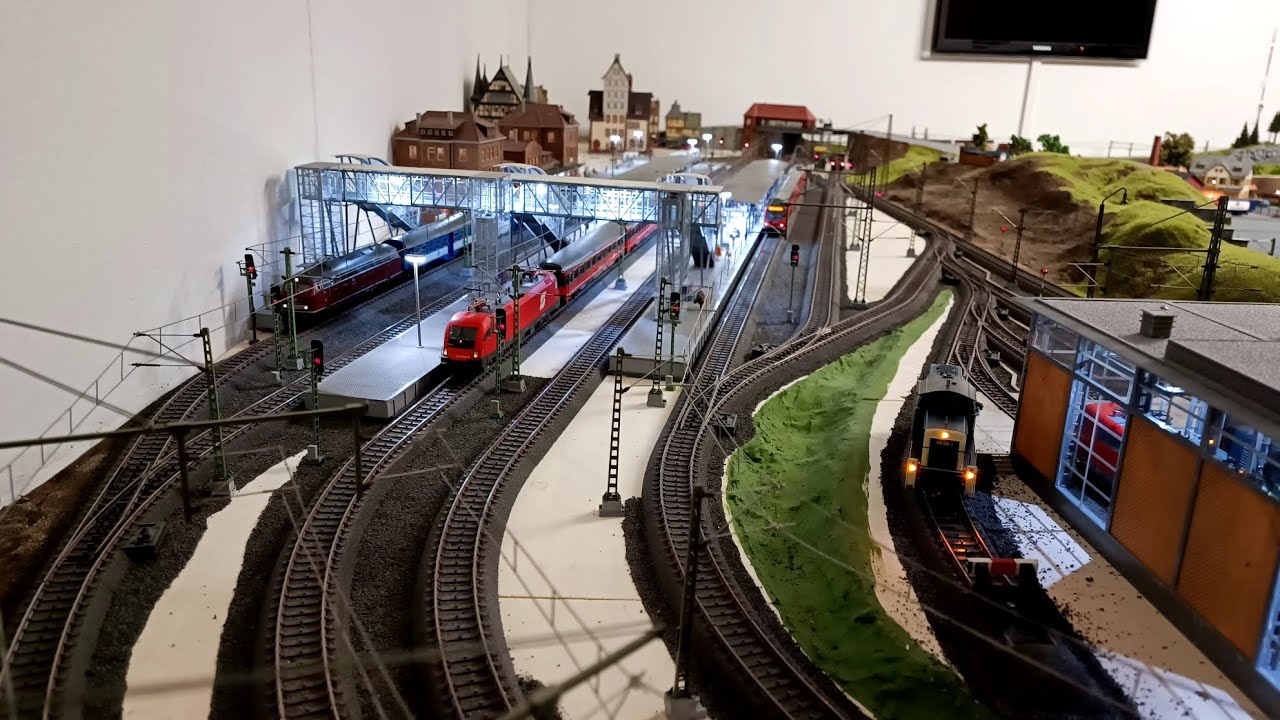 H0 Modellbahn Fahrvideo November 2023