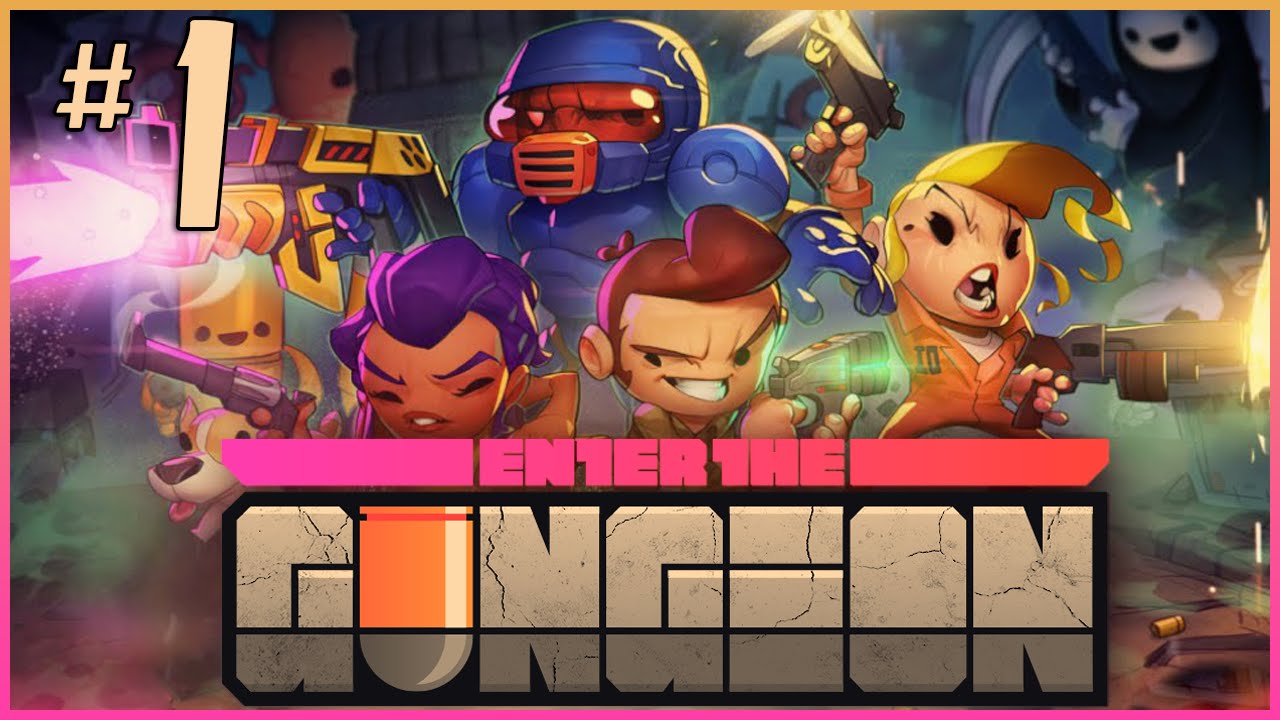 Enter the Gungeon Lets Play (предварительный релиз) | BOSHY | Эпизод 1 (геймплей на ПК)