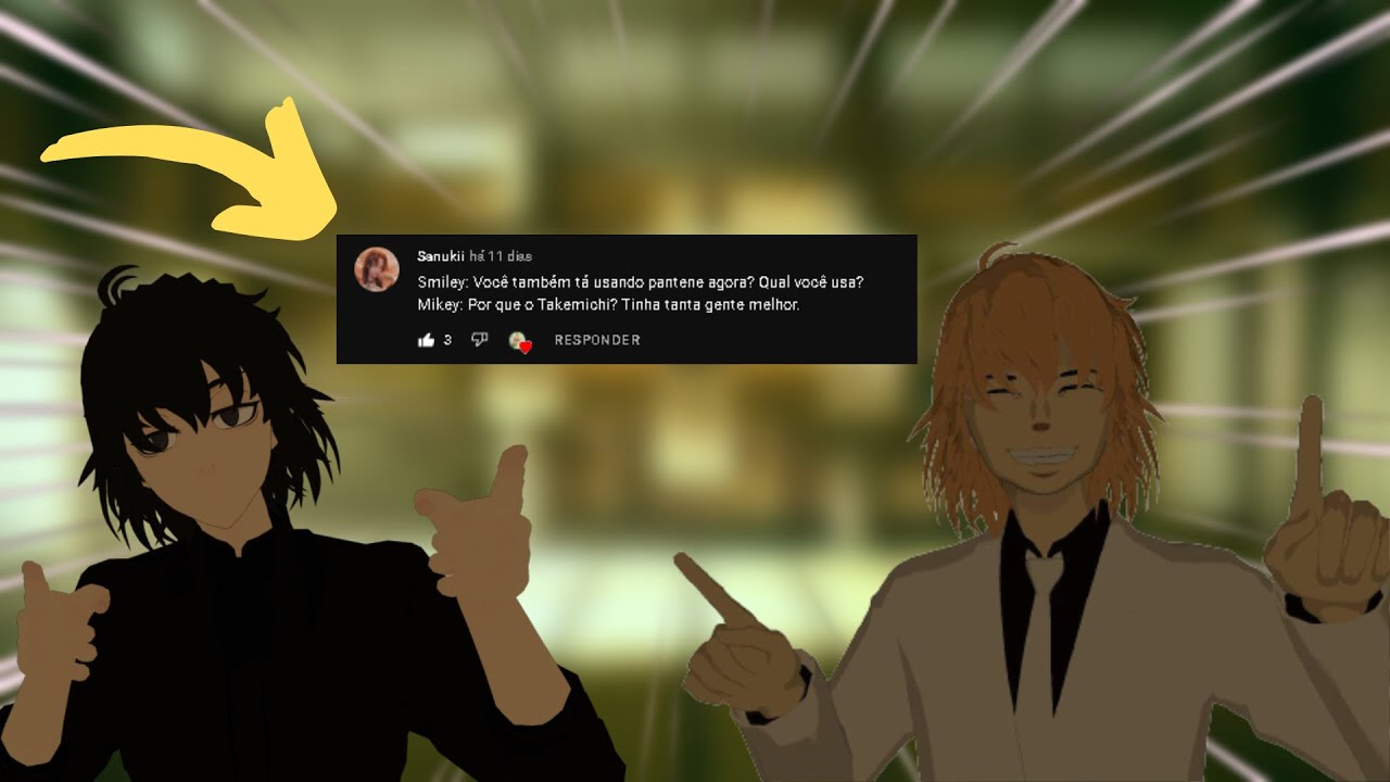 Smiley e Mikey respodem suas pergutas 😁- Tokyo Revengers vr