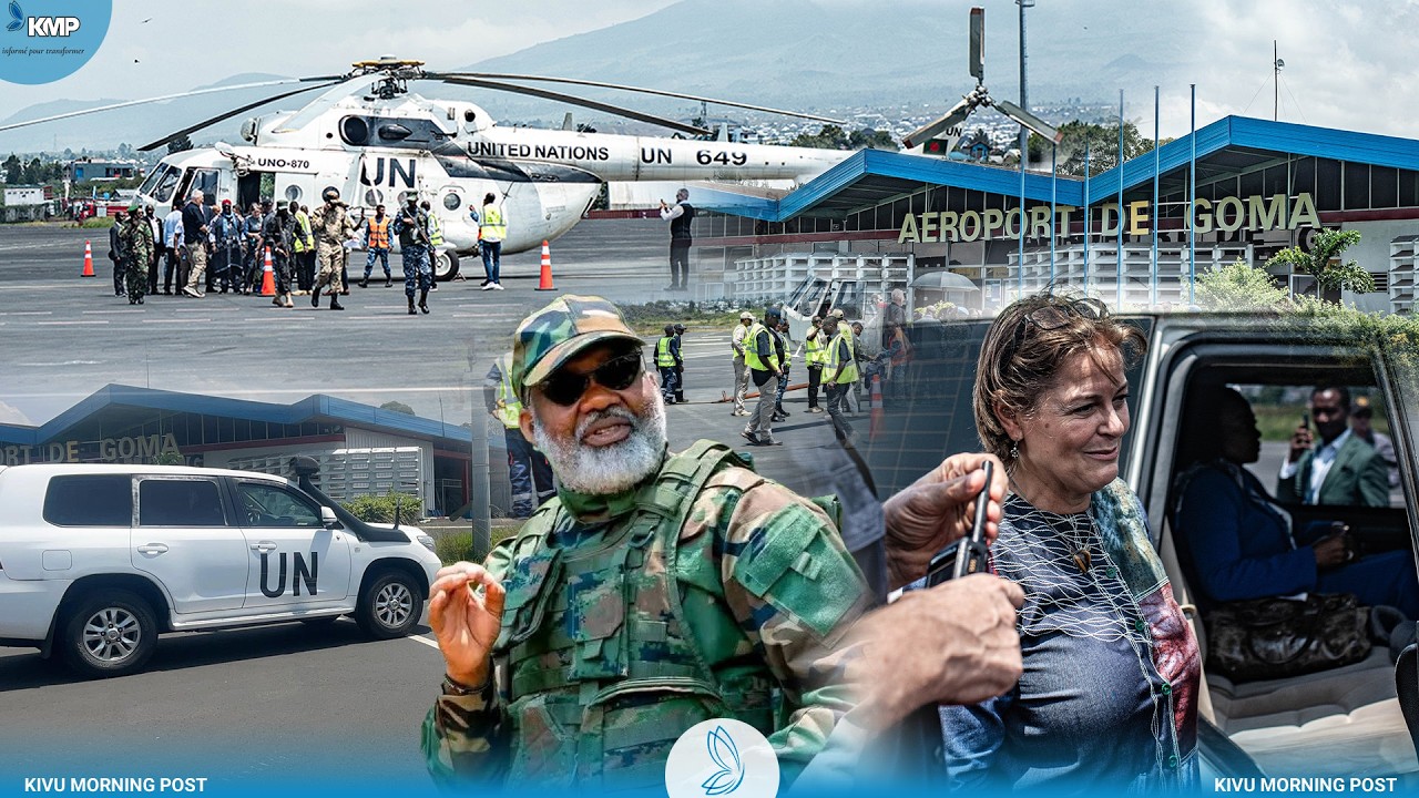 GOMA: RÉOUVERTURE DE L’AÉROPORT, LA MONUSCO ET L’AFC-M23 POUR UN CESSEZ-LE-FEU EN PRIORITÉ