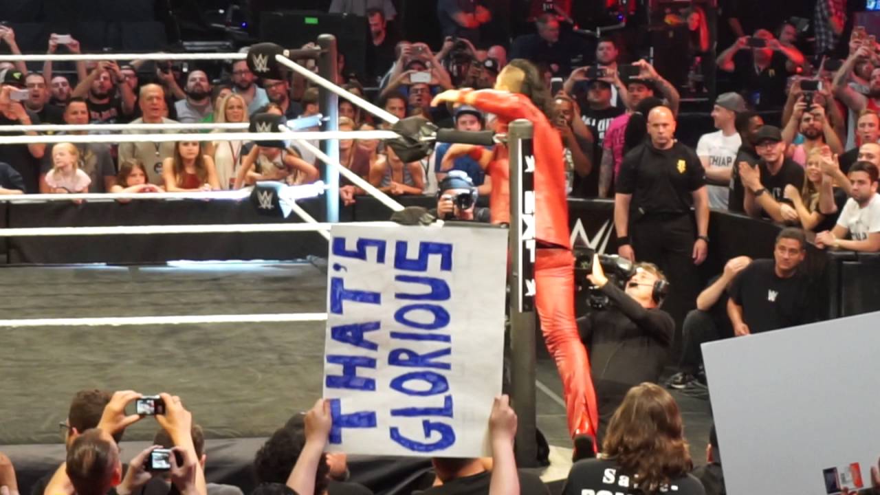 Shinsuke Nakamura's live entrance