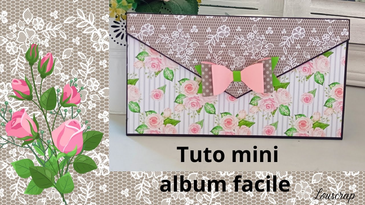 TUTO mini album facile ☺️#scrapbooking#diy #scrapbook #tutorielscrap #scrapbookingideas