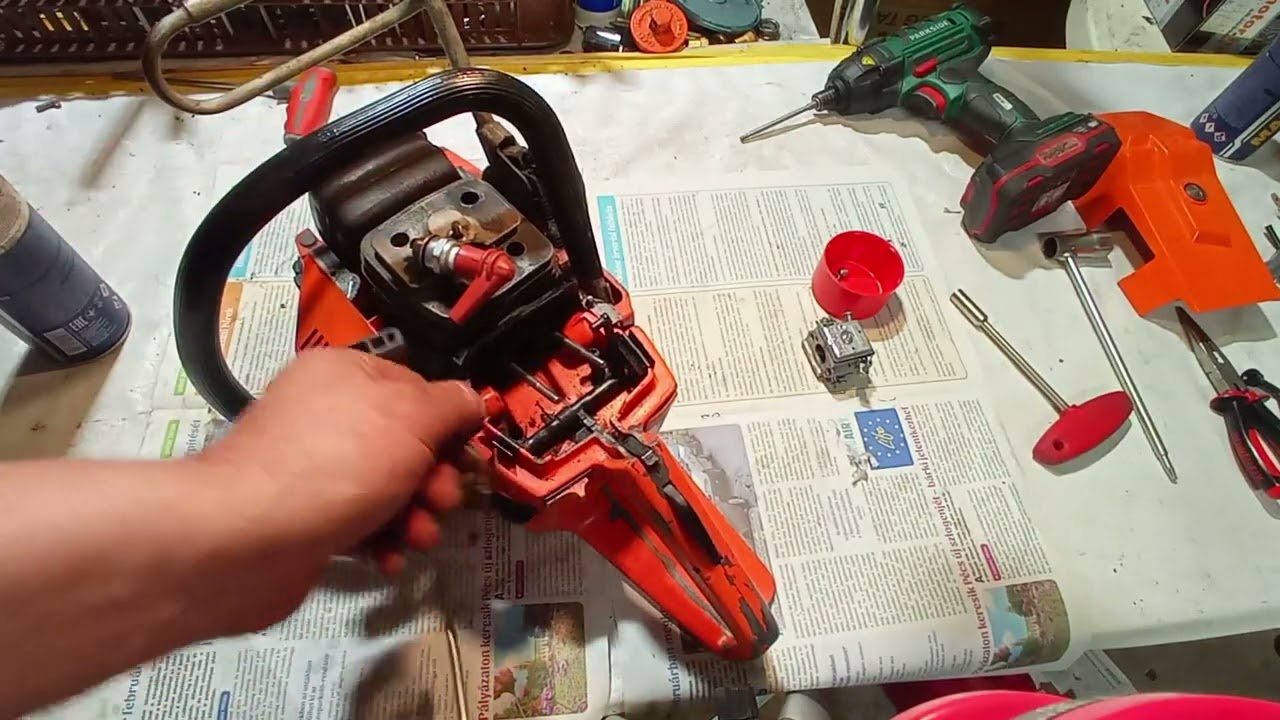 Husqvarna 444 SE  állapot felmérés