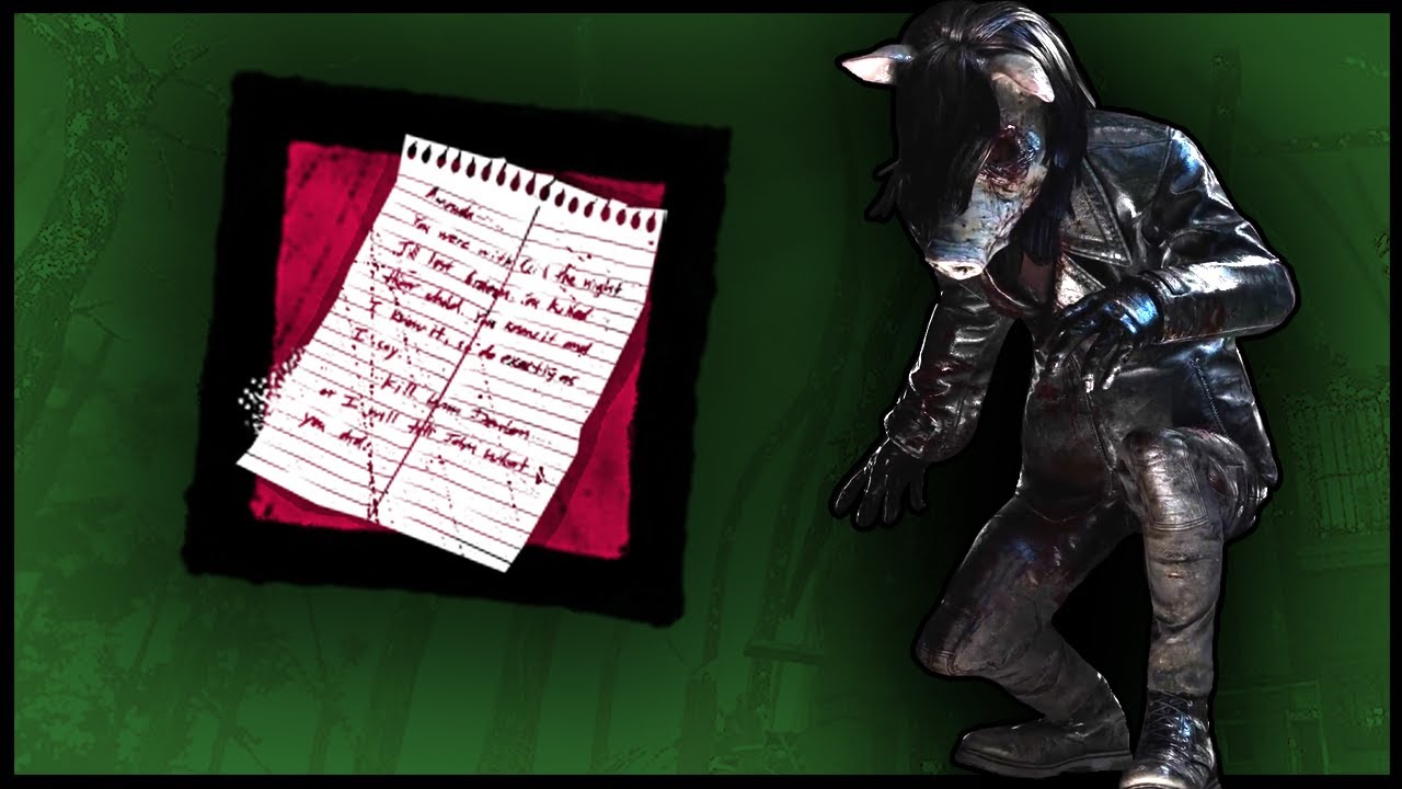 Stealthing around with Amanda's Letter on The Pig | Dead by Daylight Killer Builds