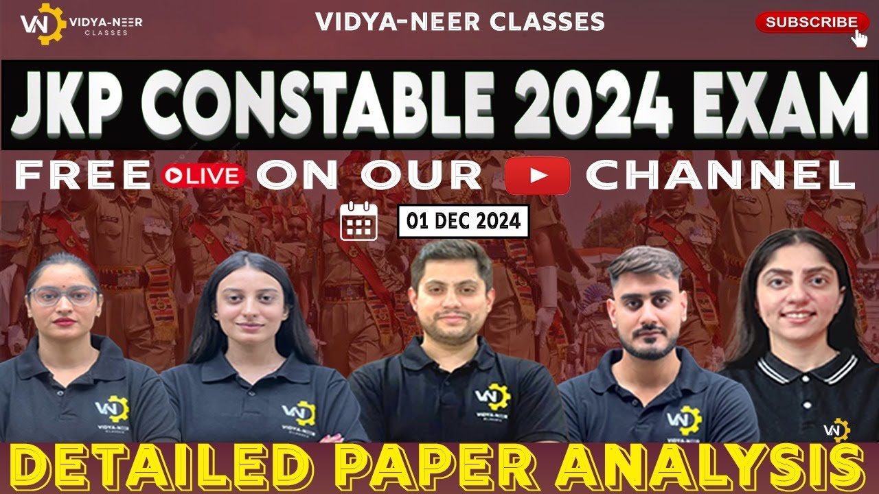 𝐉𝐊𝐏 𝐂𝐎𝐍𝐒𝐓𝐀𝐁𝐋𝐄 𝐄𝐗𝐀𝐌 𝗜𝗜 𝗗𝗘𝗧𝗔𝗜𝗟𝗘𝗗 𝗣𝗔𝗣𝗘𝗥 𝗔𝗡𝗔𝗟𝗬𝗦𝗜𝗦 𝗜𝗜 #jkpconstable #vidyaneerclasses