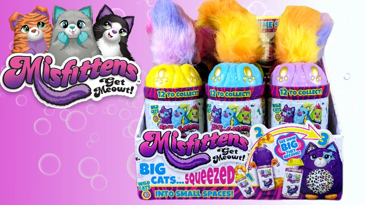 Misfittens Wild Cats! Let Meowt Cat Tubes, серия 3 - раунд 3 | Обзор для взрослых коллекционеров