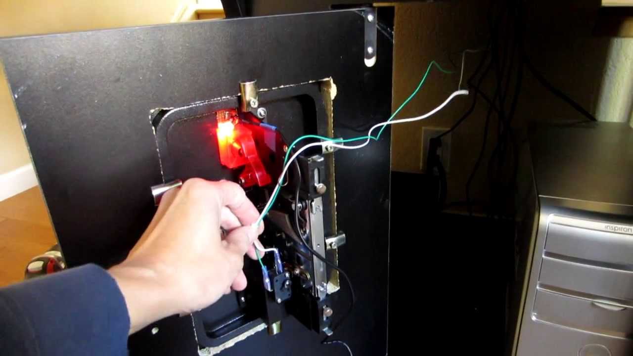 X-Arcade Coin Door with Coin Mech