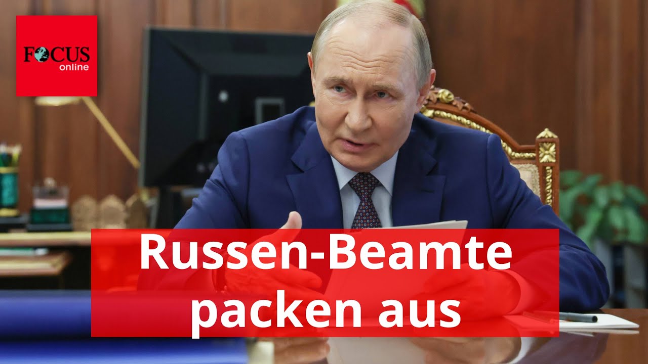 Putin im Dilemma: Russen-Beamte packen aus, wie Wirtschaft in die Pleite schlittert
