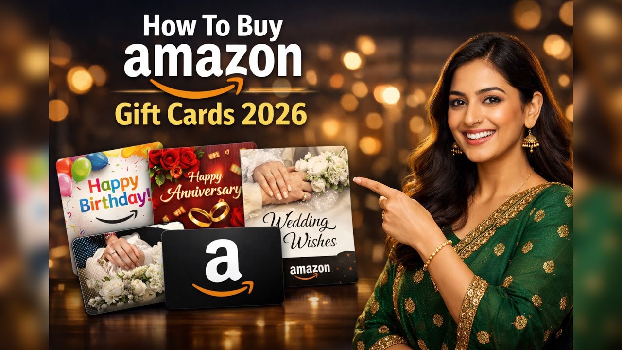 How To Buy Amazon Gift Cards 2026 | Step-by-Step Guide | Birthday, Wedding & More