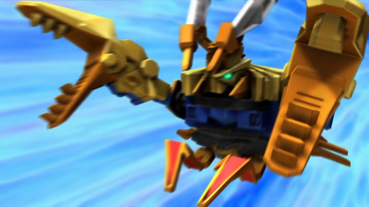 Claw Zord and Claw Battlezord Debut Fight |Samurai | Power Rangers Official